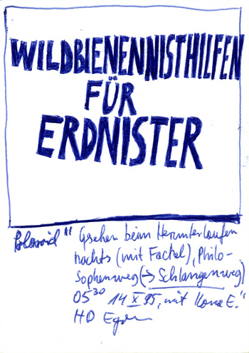 EGON ZIPPEL / Online Archive home page art work