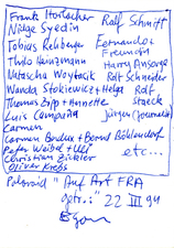 EGON ZIPPEL / Online Archive 1994 