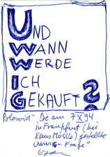 EGON ZIPPEL / Online Archive 1994 
