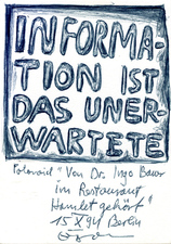EGON ZIPPEL / Online Archive 1994 