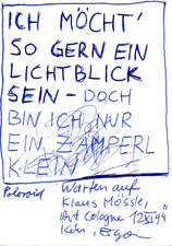 EGON ZIPPEL / Online Archive 1994 