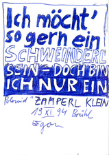 EGON ZIPPEL / Online Archive 1994 