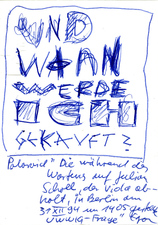EGON ZIPPEL / Online Archive 1994 