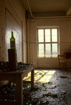 EGON ZIPPEL / Online Archive Bottle Destruction Room Space, empty bottles, throwing