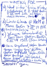 EGON ZIPPEL / Online Archive Waiting For 1993-2022 