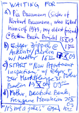 EGON ZIPPEL / Online Archive Waiting For 1993-2022 