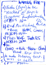 EGON ZIPPEL / Online Archive Waiting For 1993-2022 