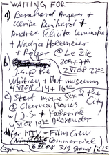EGON ZIPPEL / Online Archive Waiting For 1993-2022 