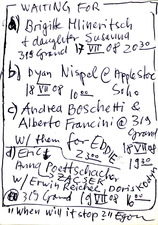 EGON ZIPPEL / Online Archive Waiting For 1993-2022 