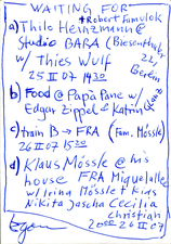EGON ZIPPEL / Online Archive Waiting For 1993-2022 