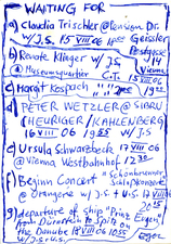 EGON ZIPPEL / Online Archive Waiting For 1993-2022 