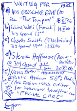 EGON ZIPPEL / Online Archive Waiting For 1993-2022 