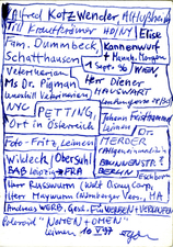 EGON ZIPPEL / Online Archive Names (real ones!) 