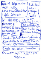 EGON ZIPPEL / Online Archive Names (real ones!) 