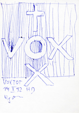 EGON ZIPPEL / Online Archive Cross 