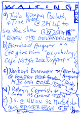EGON ZIPPEL / Online Archive Waiting For 1993-2022 