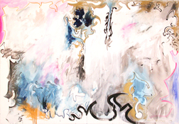 EGON ZIPPEL / Online Archive Ornamental / Technoid / Insectoid Acrylic on canvas
