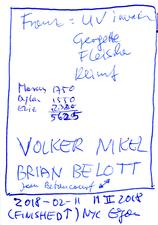 EGON ZIPPEL / Online Archive 2018 