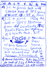 EGON ZIPPEL / Online Archive Waiting For 1993-2022 