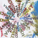 EGON ZIPPEL / Online Archive Corporate Name Paintings Acrylic on canvas