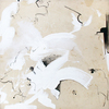 EGON ZIPPEL / Online Archive Ornamental / Technoid / Insectoid Household paint on distressed canvas