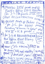 EGON ZIPPEL / Online Archive Waiting For 1993-2022 