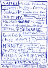 EGON ZIPPEL / Online Archive Names (real ones!) 