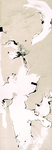 EGON ZIPPEL / Online Archive Ornamental / Technoid / Insectoid Household paint on distressed canvas