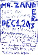 EGON ZIPPEL / Online Archive Death 