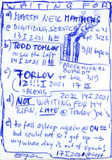 EGON ZIPPEL / Online Archive Waiting For 1993-2022 