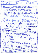 EGON ZIPPEL / Online Archive Waiting For 1993-2022 