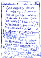 EGON ZIPPEL / Online Archive Waiting For 1993-2022 