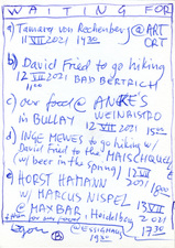 EGON ZIPPEL / Online Archive Waiting For 1993-2022 