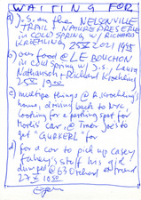 EGON ZIPPEL / Online Archive Waiting For 1993-2022 