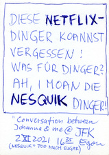 EGON ZIPPEL / Online Archive Johanna Says 