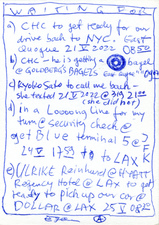 EGON ZIPPEL / Online Archive Waiting For 1993-2022 
