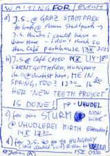 EGON ZIPPEL / Online Archive Waiting For 1993-2022 