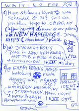 EGON ZIPPEL / Online Archive Waiting For 1993-2022 