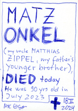 EGON ZIPPEL / Online Archive Death 