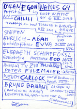 EGON ZIPPEL / Online Archive Names (real ones!) 