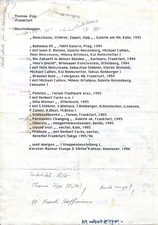 EGON ZIPPEL / Online Archive 1997 