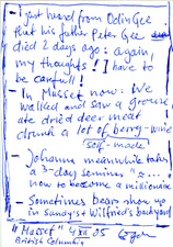 EGON ZIPPEL / Online Archive 2005 