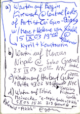 EGON ZIPPEL / Online Archive 2003 
