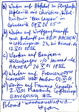 EGON ZIPPEL / Online Archive 2001 