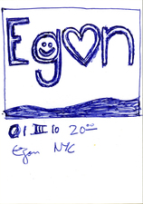 EGON ZIPPEL / Online Archive 2010 