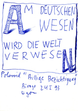 EGON ZIPPEL / Online Archive 1993 