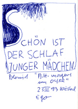 EGON ZIPPEL / Online Archive 1993 