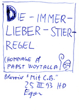 EGON ZIPPEL / Online Archive 1993 