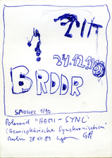 EGON ZIPPEL / Online Archive 1989 