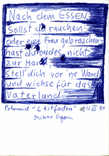 EGON ZIPPEL / Online Archive 1991 